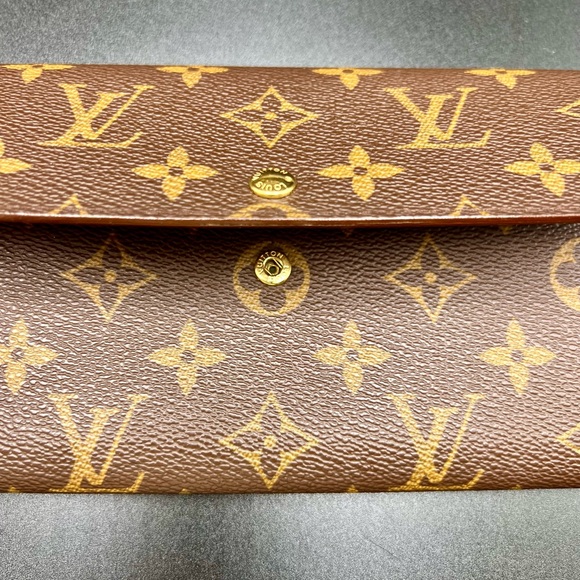 LOUIS VUITTON Monogram Pochette Porto Monnaie Bi-fold Long Wallet - Picture 8 of 8